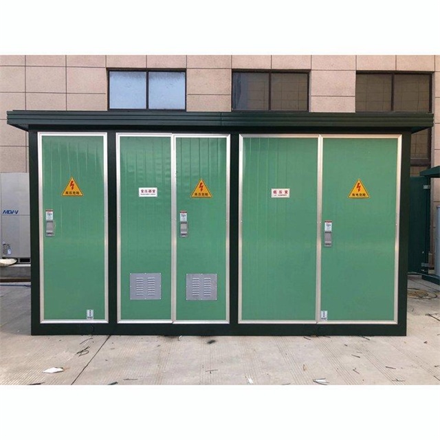嫩江1600KVA欧式箱式变压器